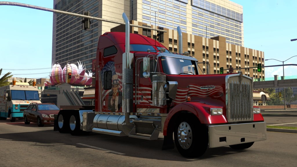 American Truck Simulator Gameplay